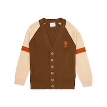 U.S. Polo Assn. Erkek Çocuk Haki Hırka Triko 50317146-vr027