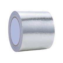 Cam Elyaf Bez Alüminyum Folyo Bant, Fireproof Kendinden Yapışkan Bant Yüksek Sıcaklık Sızıntı Kanıtı
