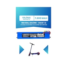 Red Bull Racing - Race T.2 Uyumlu Batarya Standart Kapasite 36v 7.800mah Elektrikli Scooter Bataryası Çok Renkli
