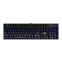 Jedel Kl-138 Mekanik Oyuncu Klavyesi - Blue Switch, Rgb Aydınlatmalı