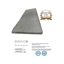 Şantiye Yatağı Eko Süngerli Yer Minderi Karavan Yatağı Deprem Yatağı 70x180x6 Cm-gri