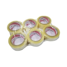 Astel Koli Bandı 45 X 100 Metre Şeffaf Koli Bant 6'Lı Paket (474875273)