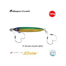 Major Craft First Jig Slow Fjsw-180gr 11 Green Gold Uv