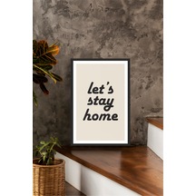 Motto Yazılı Çerçeve Görünümlü Mdf Tablo Çok Renkli - 713604746 Çok Renkli