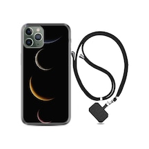 Apple Uyumlu iPhone 13 Pro Kılıf Boyun Askılı Gezegenler 1901