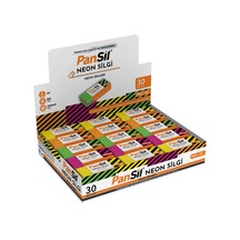 Pansil Neon Silgi-neon Eraser-30 Adet