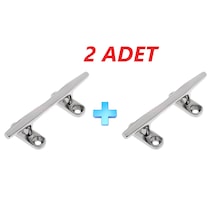 2'li Paslanma Krom Koç Boynuzu. 15cm. Tekne Demirleme