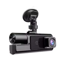 Süper Hd 1296p 3 Kameralı Araç İçi Dash Cam - G-sensör, Geniş Açı