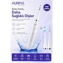Ultrasonic Şarjlı Elektrikli Akıllı Diş Temizleme Cihazı Beyazlatıcı 5 Mod 3+1 Başlık, Ipx8 Su Geçi