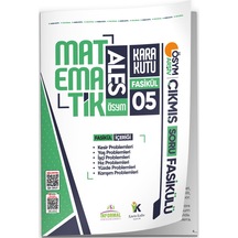 2026 Ales Matematik Kara Kutu 5.fasikül Ösym Çıkmış Soru Bankası Problemler 2 Çözümlü Modüler Set