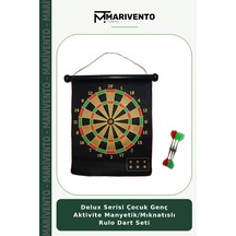 Delux Serisi Çocuk Genç Aktivite Manyetik/mıknatıslı Rulo Dart Seti