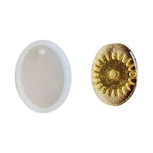 Epoksi Silikon Kalıp Minik Boy Oval Model