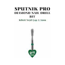 Elmas Kibrit Freze Yeşil Çap 2,3mm