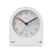 Braun Bc22tw Beyaz Tıme Teachers Analog Alarmlı Masa Saati Brn.bc22tw