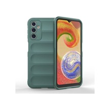 Samsung Galaxy A14 4g Kılıf Optimum Silikon - Koyu Yeşil