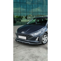 Hyundai İ20 2023+ Ön Lip Parlak Siyah Ön Tampon Eki Sportif Görünüm