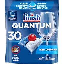 Finish Quantum 30 Kapsül Bulaşık Makinesi Deterjanı Tableti 3 Adet