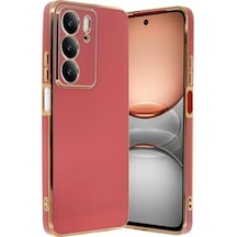 Newface Realme C75 4g Kılıf Volet Silikon - Kırmızı