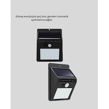 Nrzsnt Hareket Algılamalı Solar Led Güvenlik Lambası