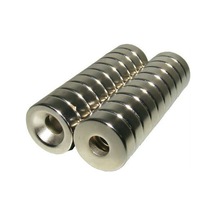 10 Adet 15Mm X 10-5Mm X 5Mm Havşa Delikli Güçlü Neodyum Miknatis