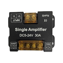 5-24 Volt 30 Amper Dimmer Tek Kanal Led Amplifier Repeater Tekrarlayıcı Güçlendirici