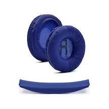 Jbl İle Uyumlu Kulaklık Pedi Kafa Bandı Ve 2 Adet Yumuşak Kulaklık Süngeri Jbl Tune 450bt 460bt 500bt 510bt 520bt 600 T250 Jr300 İle Uyumludur Koyu Mavi