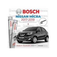 Nissan Micra Muz Silecek Takımı 2017-2018 Bosch Aeroeco N11.4008