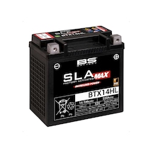 BS BTX14HL SLA MAX Motosiklet Aküsü