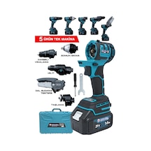 Mur-Cell MUR-9019 Değişen Kafa Budama Testeresi + Taşlama + Darbeli Vidalama + Kırıcı Hilti 5'li Set Mur-Cell MUR-9019 Değişen Kafa Budama Testeresi + Taşlama + Darbeli Vidalama + Kırıcı Hilti 5'li Set