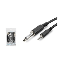 Hadron Hdx1055 Ses Kablosu 3.5 Erkek-gitar 1.5 Mt