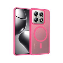 Joko Xiaomi Mi 14t Pro Uyumlu Jota Magsafe Kapak - Rose