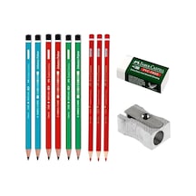 Faber-castell Kurşun Kalem Seti +silgi+kalemtraş Diğer