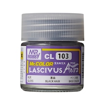 10 Ml. Lascivus Black Hair Mr.color Serisi Maket Boyası, Mr.hobby Cl103 Standart