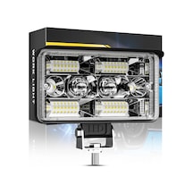 Off Road Delici Spotled 4 İnç 130 W Beyaz Sarı Çalışma Lambası
