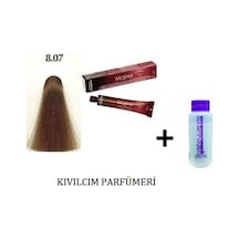Loreal Majirel 8.07 Koyu Sarı Hafif Mat Saç Boyası + Oksidanı