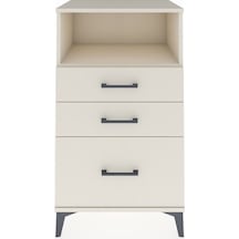 Hyperion Komodin Tek Raflı 3 Çekmeceli 60x44x106 Aytaşı-aytaşı Aytaşı
