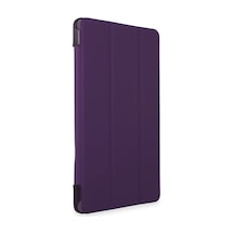 Samsung Galaxy Tab A9 Kılıf Tablet Smart Kılıf - Mor - 100