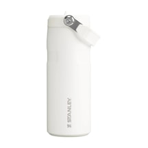 Stanley The Iceflow Flip Straw 2.0 Pipetli Termos 0.47 Lt 16 Oz - Frost Beyaz