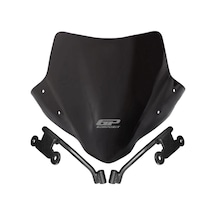 Gp Kompozit Honda Cb500f 2014-2020 Uyumlu Kısa Ön Cam Siyah