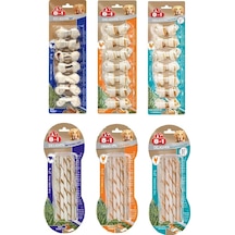 8in1 Delights Bones Xs + Twisted Sticks Karma Köpek Ödülü 6 Lı