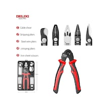 Conventions1 Elektrik 5-in-1 Çok Fonksiyonlu Pense Seti,