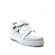 Lescon Cool Haykat Çocuk Bantlı Sneaker Beyaz