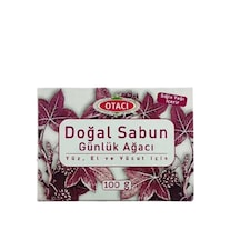 Otacı Günlük Ağacı Sığla Yağlı Yüz El ve Vücut için Katı Doğal Sabun 100 G