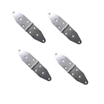 4 Adet Krom Menteşe Paslanmaz Çelik 175x41 Mm
