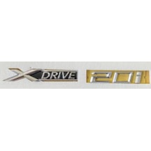 X Drive 20i Siyah Bagaj Yazısı 3a 3d 3abs