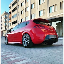Seat Leon Mk2 Marşpiyel Takımı - Plastik - Parlak Siyah