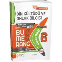Günay Yayınları 6. Sınıf Bumerang Etkinlikli Din Kültürü ve Ahlak