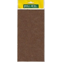 Pacific Yapışkanlı Dikdörtgen Keçe 120X240 Mm. Kahve