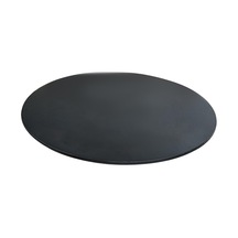Suntek Yuvarlak Masa Örtüsü Taşınabilir Flanel Destekli 60-inç-siyah