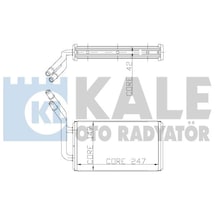 KALE OTO Radyatör 0288892AB Kalorifer Radyatörü Transit 00- Turbo Yeni Model 247X147X42